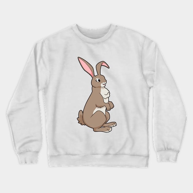 Kawaii bunny Crewneck Sweatshirt by Modern Medieval Design